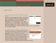 Tablet Screenshot of lagence-royale.com